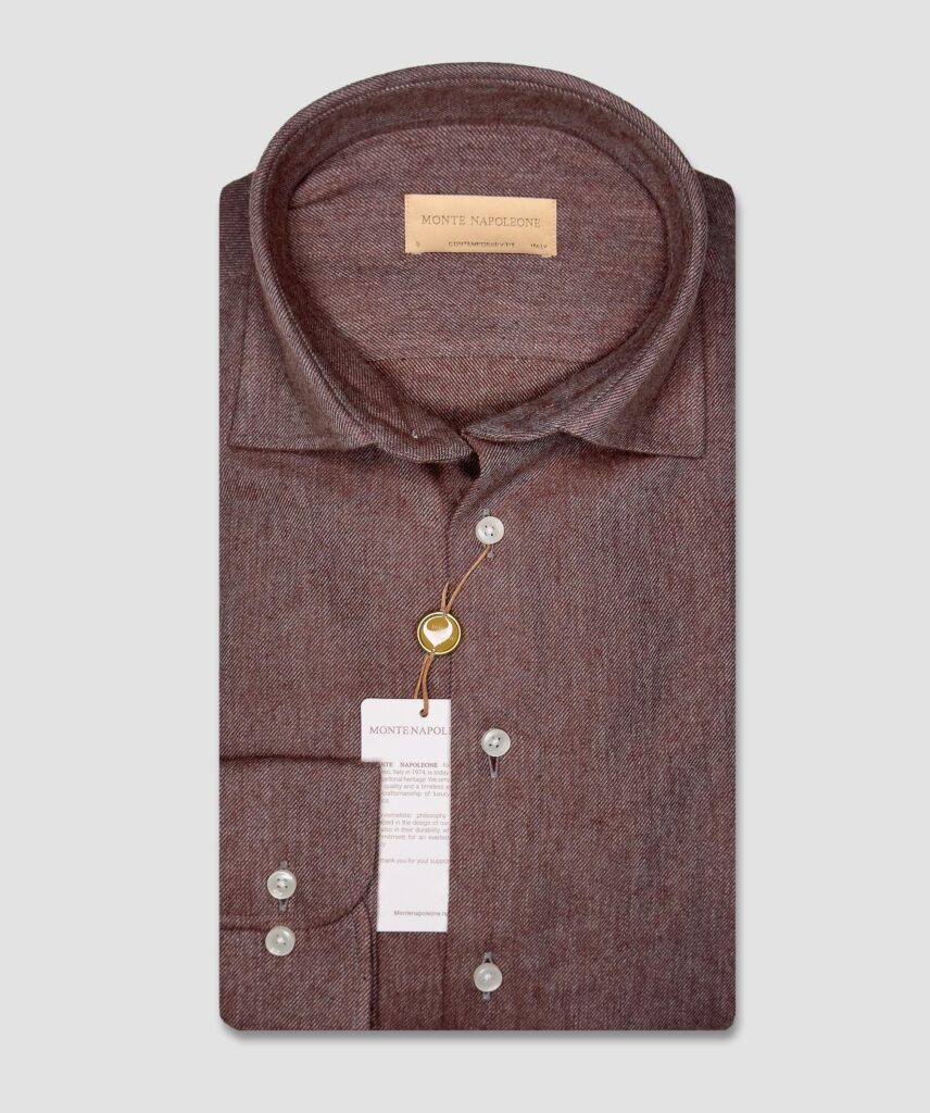 LIGHT BROWN Flannel Shirt #F11