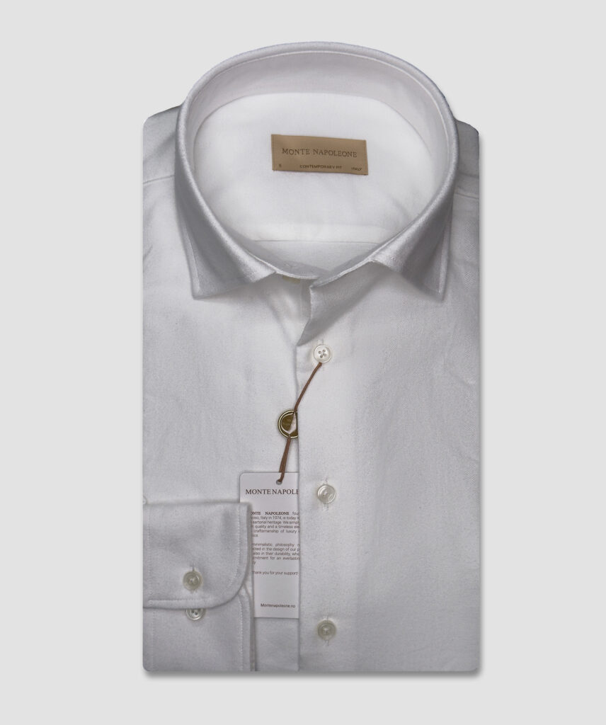 WHITE Flannel Shirt #F1
