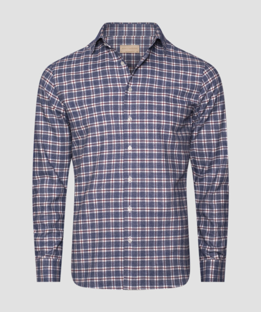 BLUE MULTI CHECKED Flannel Shirt #F14