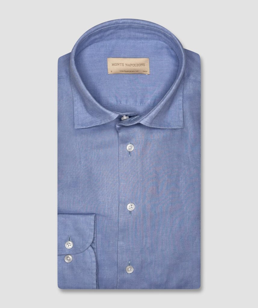 BLÅ DENIM Linskjorte #L10