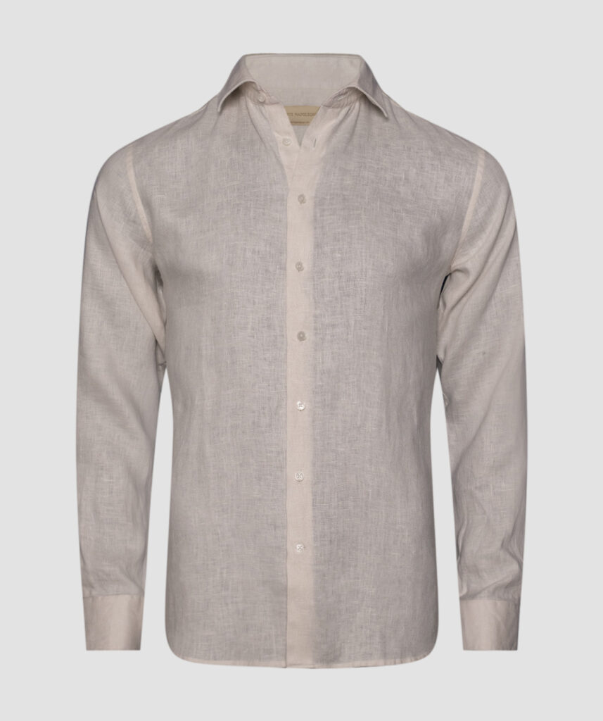 BEIGE Linskjorte #L3