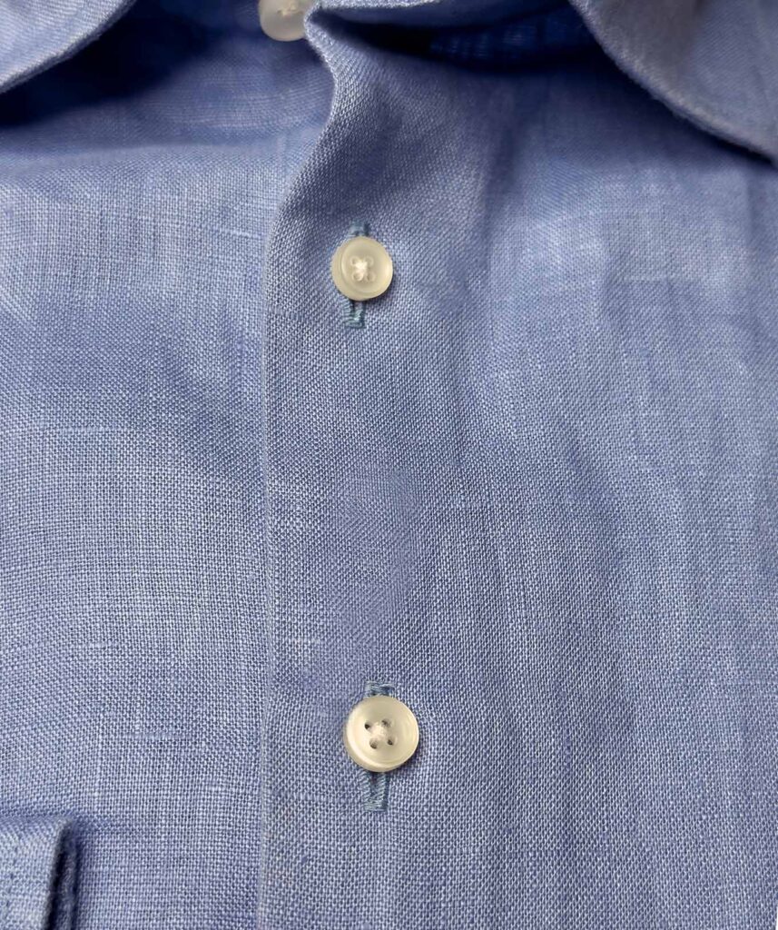 BLÅ DENIM Linskjorte #L10