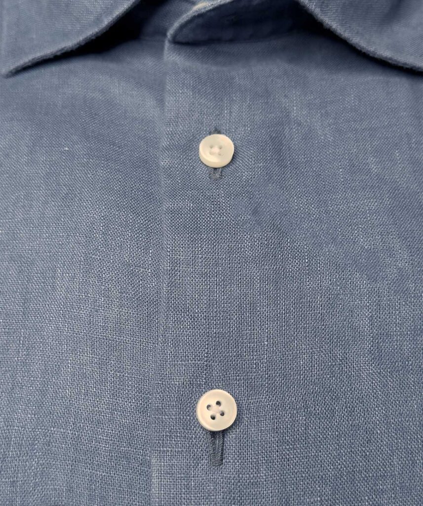 MØRK BLÅ DENIM Linskjorte #L38