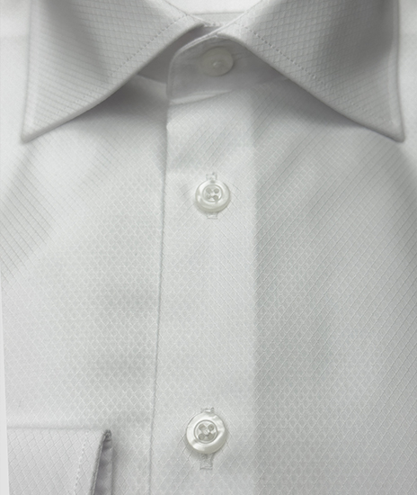 NEW HVIT DIAMANT Business skjorte #B6