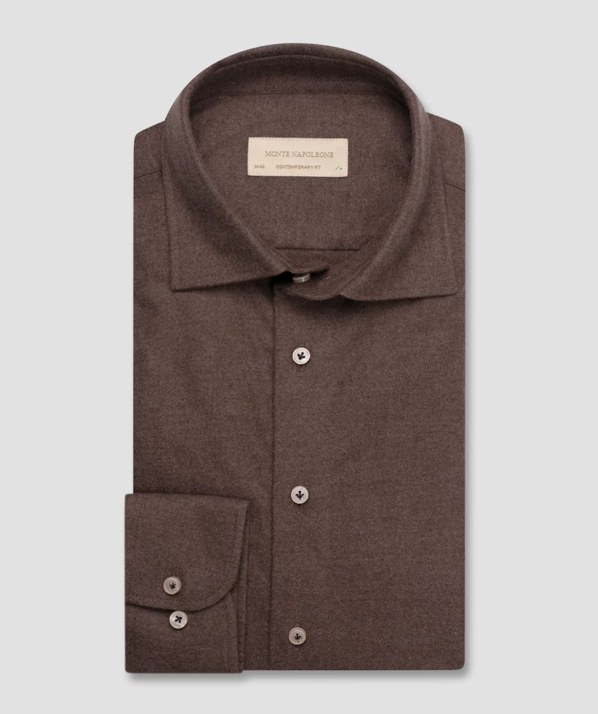 Brown Flannel Shirt F97